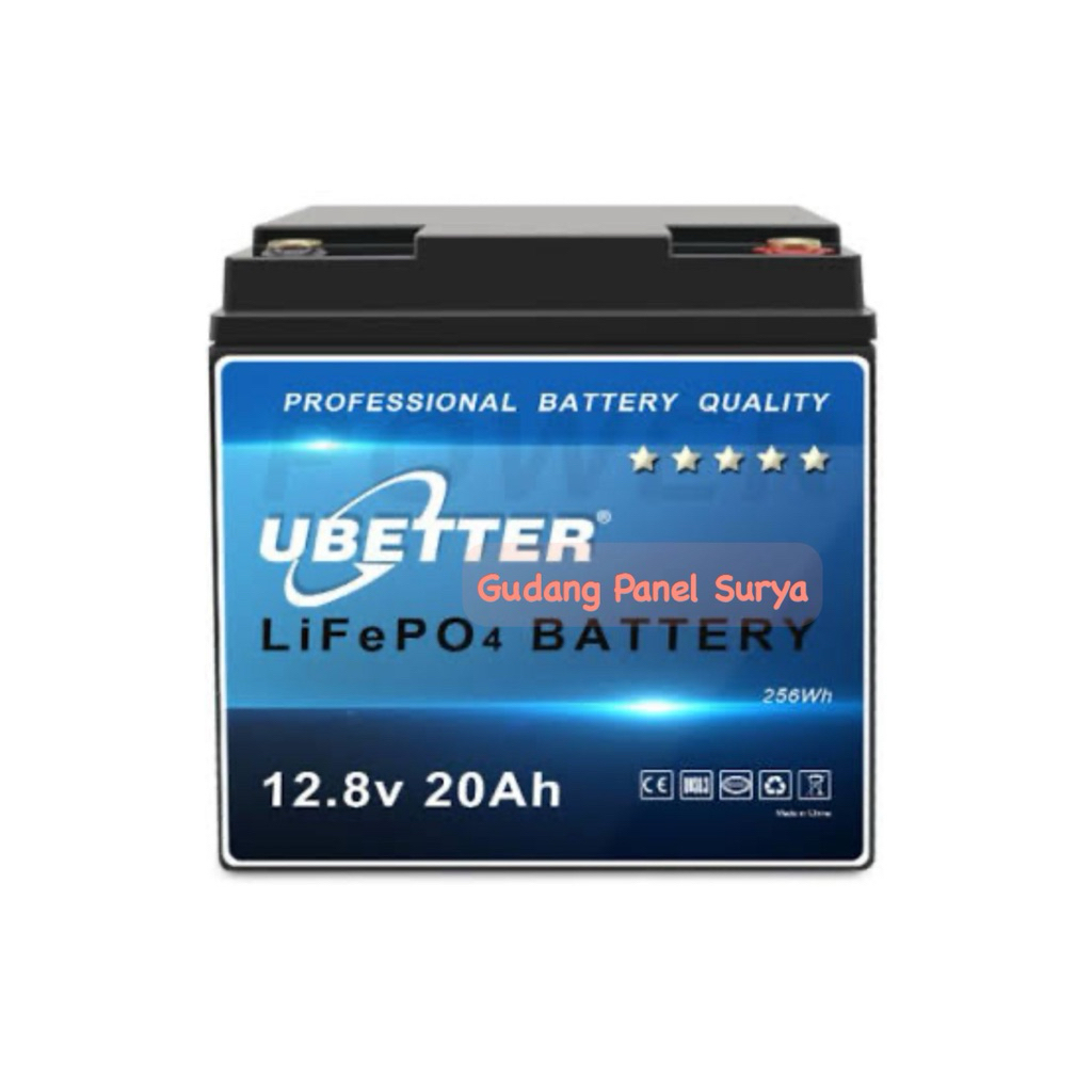 Baterai Lithium LiFePO4 12,8V 20AH battery ups lifepo4 12,8v 20ah