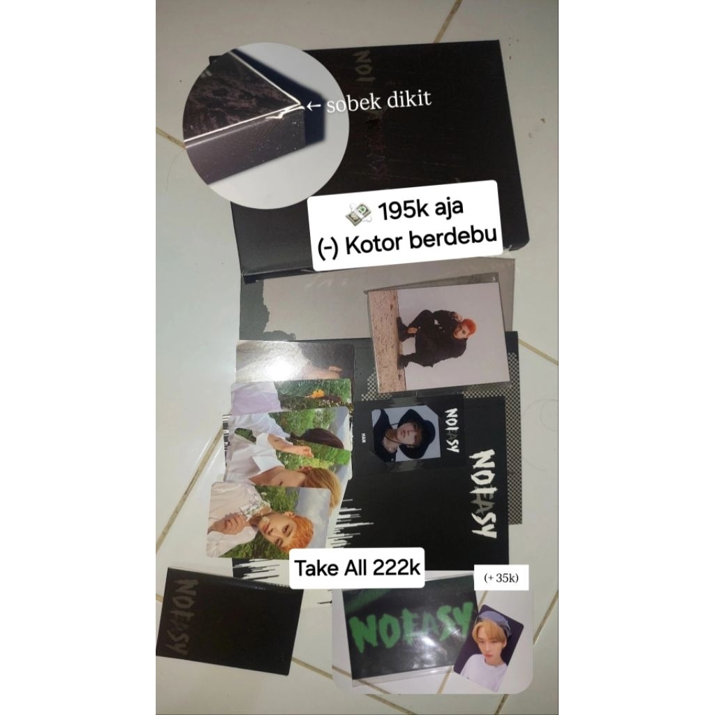 WTS Album Noeasy Stray Kids