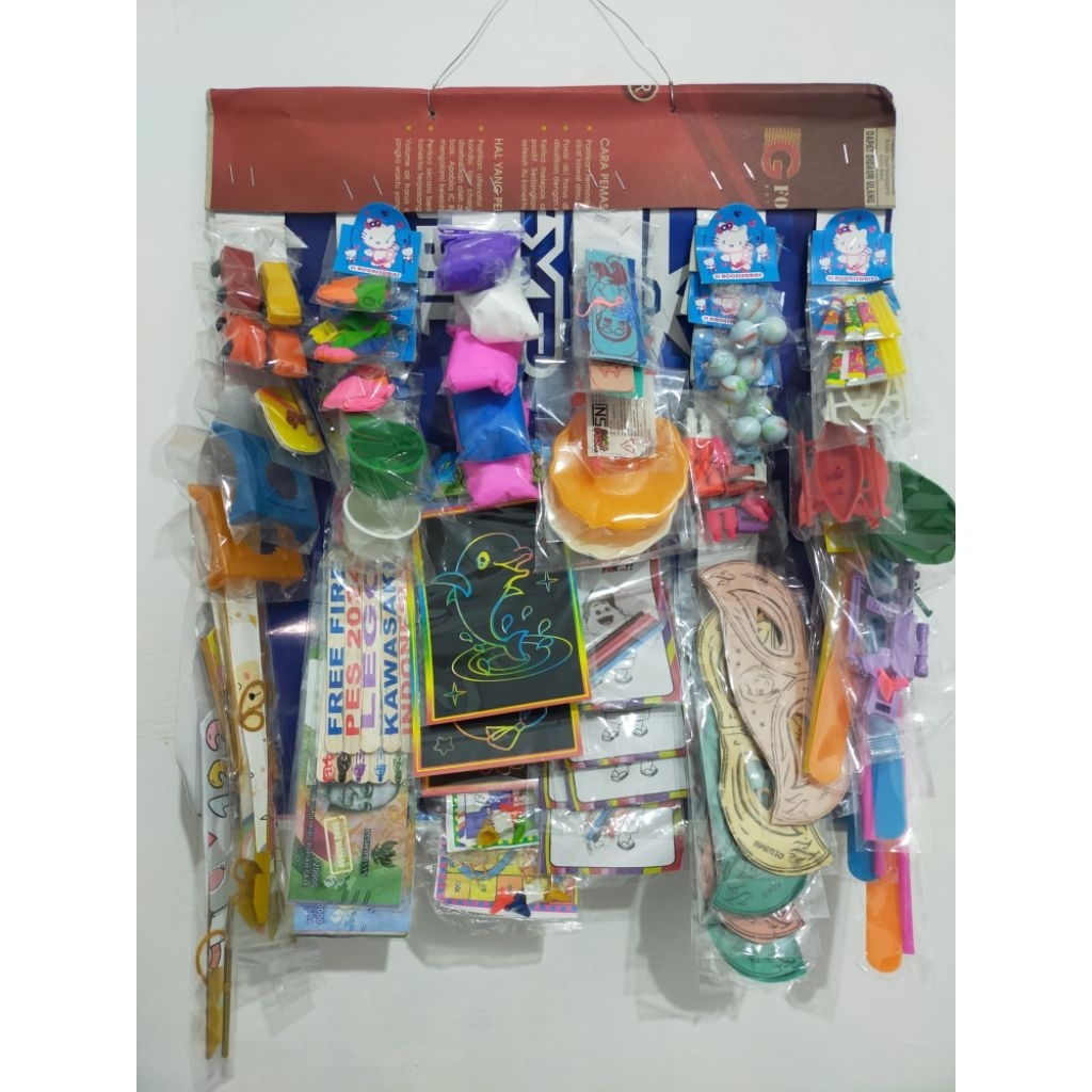 mainan renceng 1000 an isi 60pcs