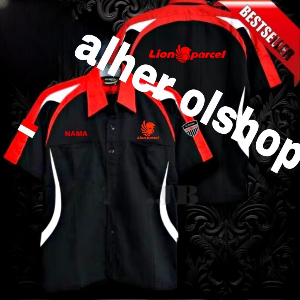 kemeja Lion parcel baju Lion parcel seragam Lion parcel Pdl lion parcel kemeja kerja lion parcel baj