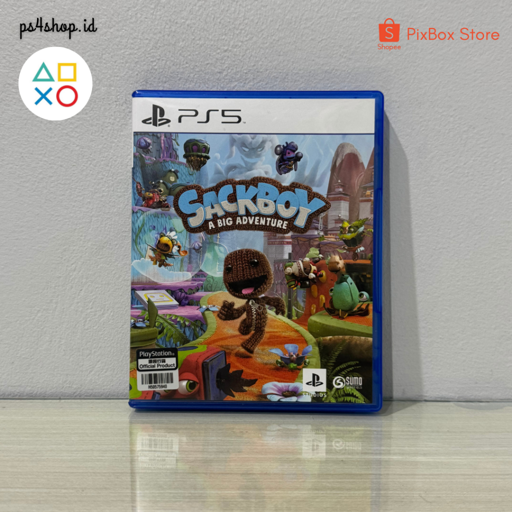 BD Kaset Sackboy A Big Adventure PS5 Second Bekas Originl Sack Boy Game Petualangan Seru PlayStation