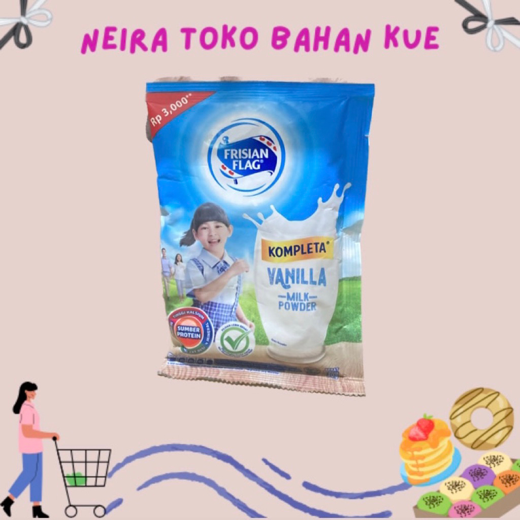 FRISIAN FLAG SUSU BUBUK VANILA 1 SACHET