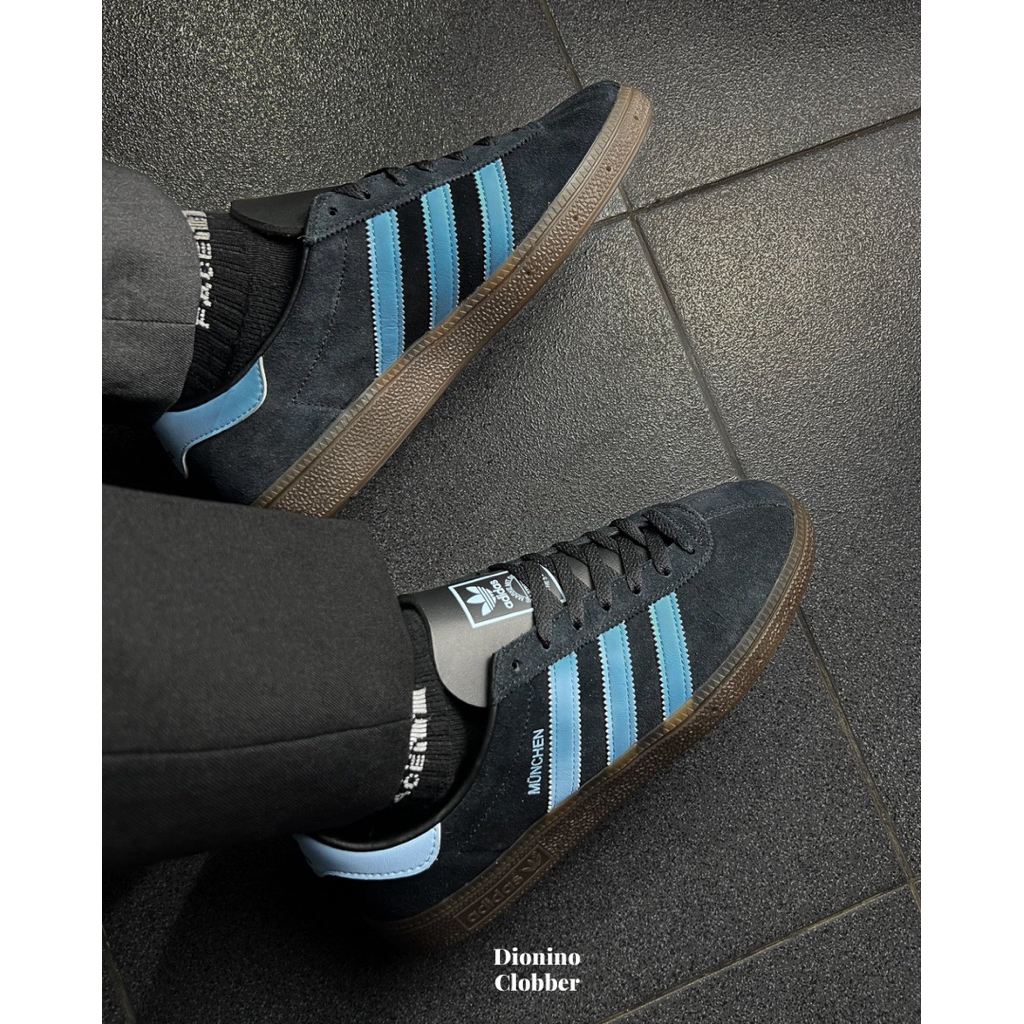 Adidas Originals Munchen Navy Argent