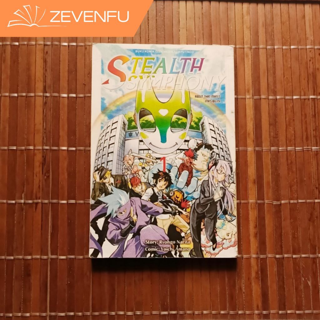 Buku manga STEALTH SYMPHONY Vol 1 komik karya yoichi amano ELEX MEDIA KOMPUTINDO