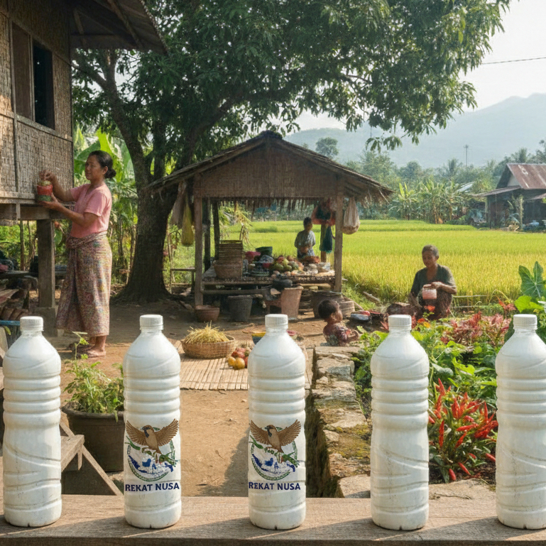 GETAH KARET CAIR PREMIUM | LEM LATEX | LEM SERBAGUNA 1.5 Liter