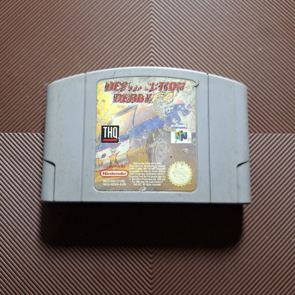 Kaset Game Nintendo 64 Destruction Derby Second