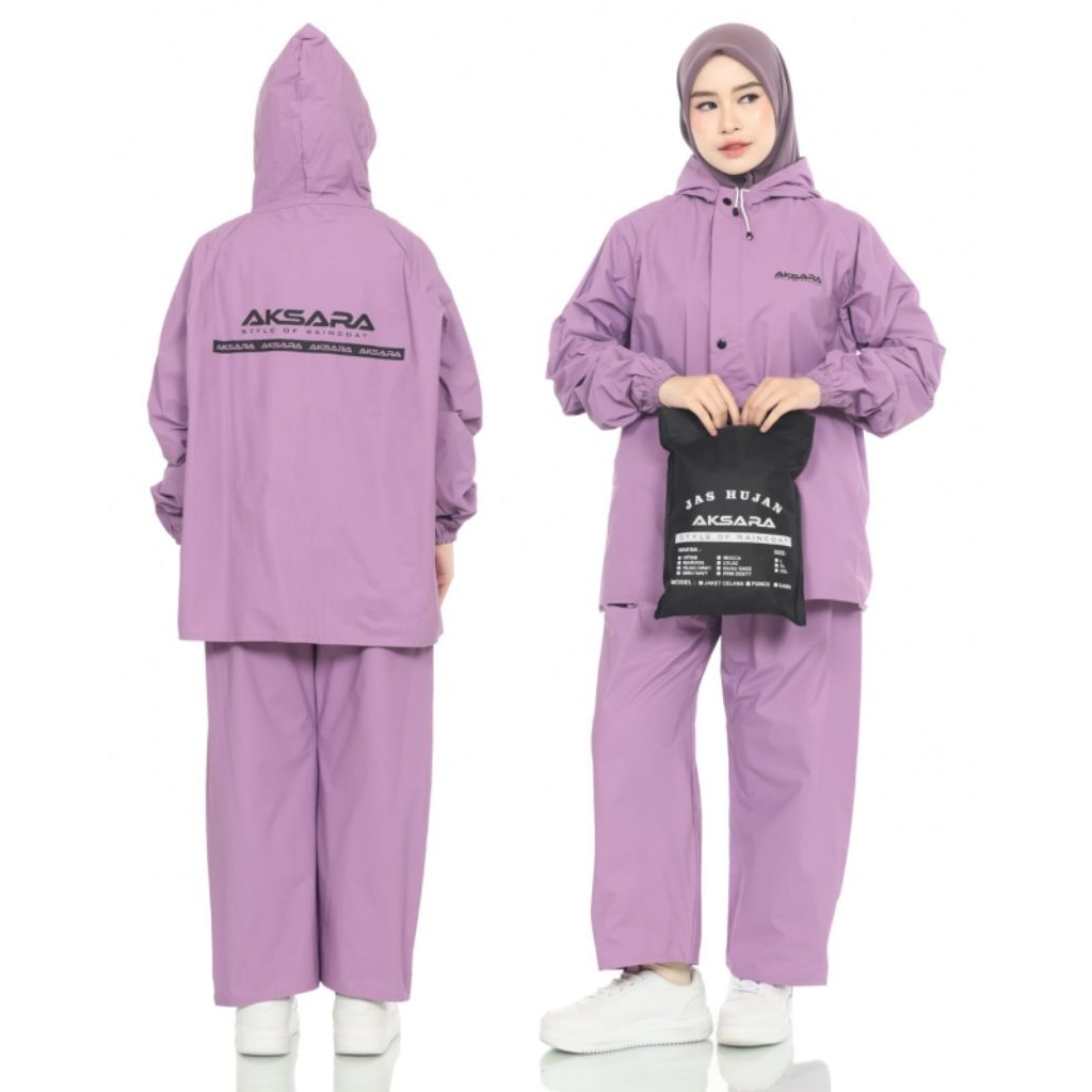 RAINCOAT JAS HUJAN AKSARA, mantol ABG, Mantol Anak Sekolah