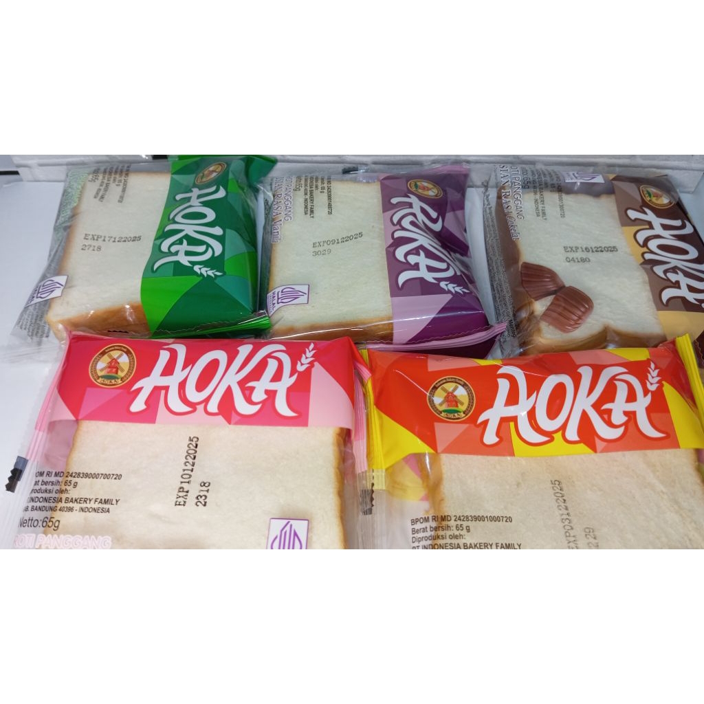 Roti Aoka Varian Rasa