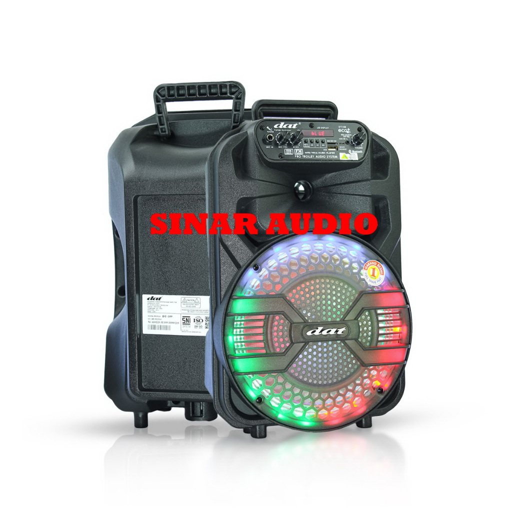 Speaker portable 10 inch DAT DT109 / speaker bluetooth dat dt 109 Original