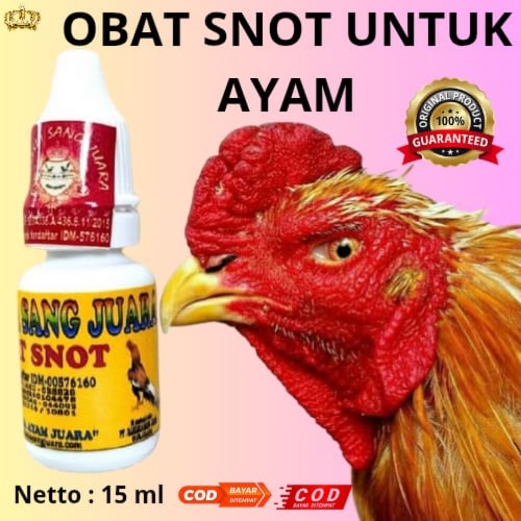 OBAT SNOT AYAM OBAT GOHAM AYAM AMPUH MENYEMBUHKAN SAKIT SNOT PILEK MUKA BENGKAK DAN SALURAN PERNAFAS