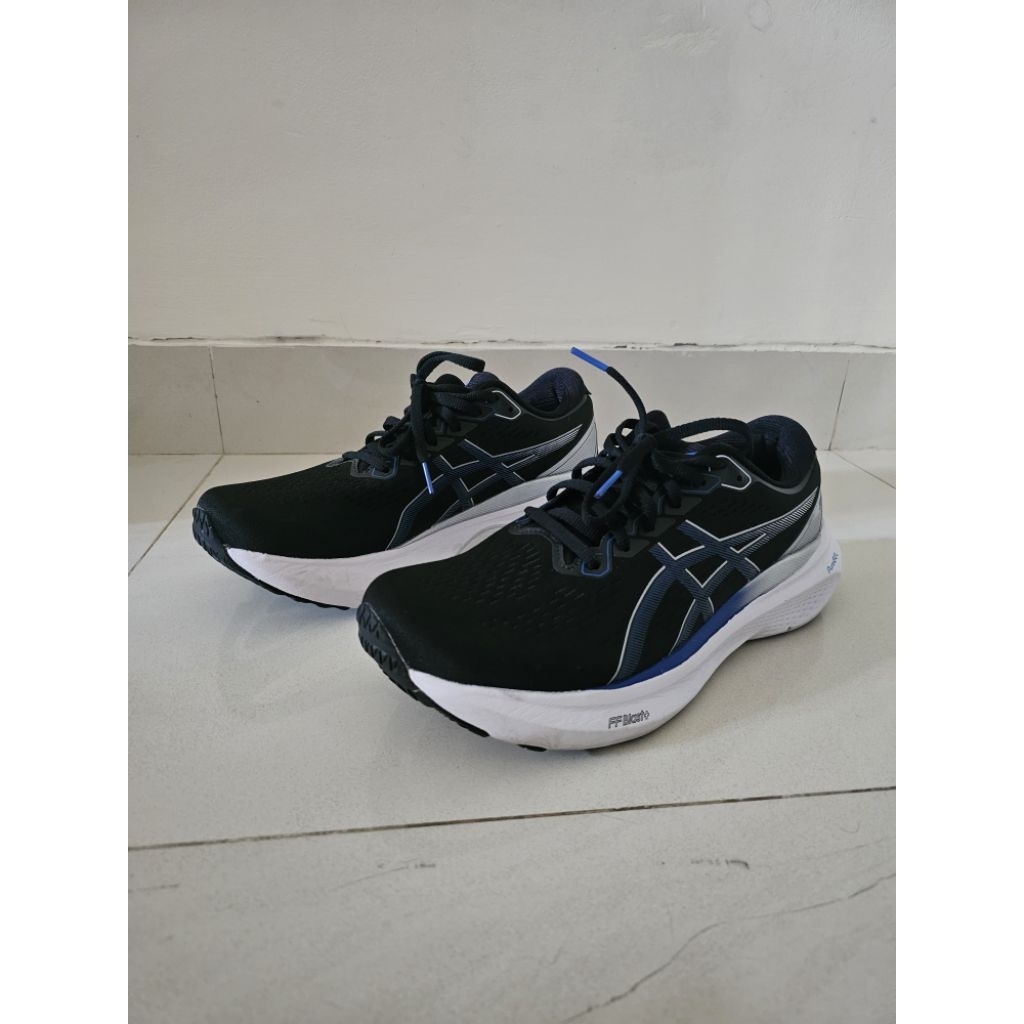 asics gel kayano 30 black blue
