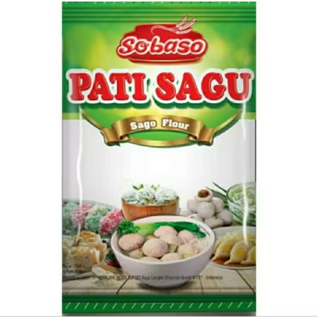 TEPUNG SAGU SOBASO 500 GR