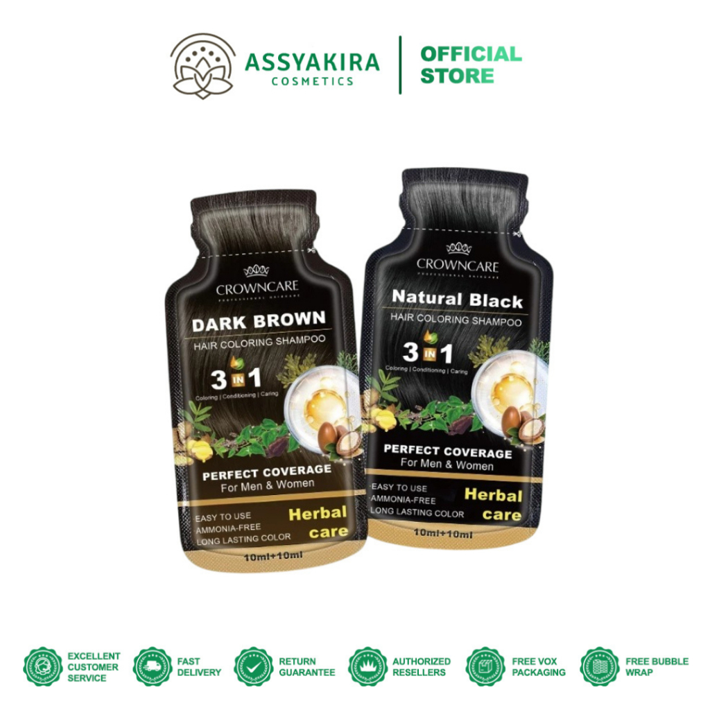 Crown Care Hair Coloring Shampoo 20ml