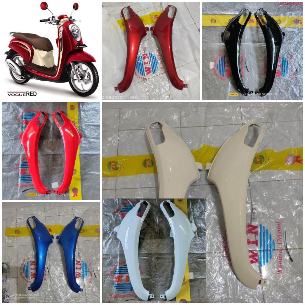 Sayap Tebeng Depan Kanan Kiri Scoopy fi k16 2013-2016