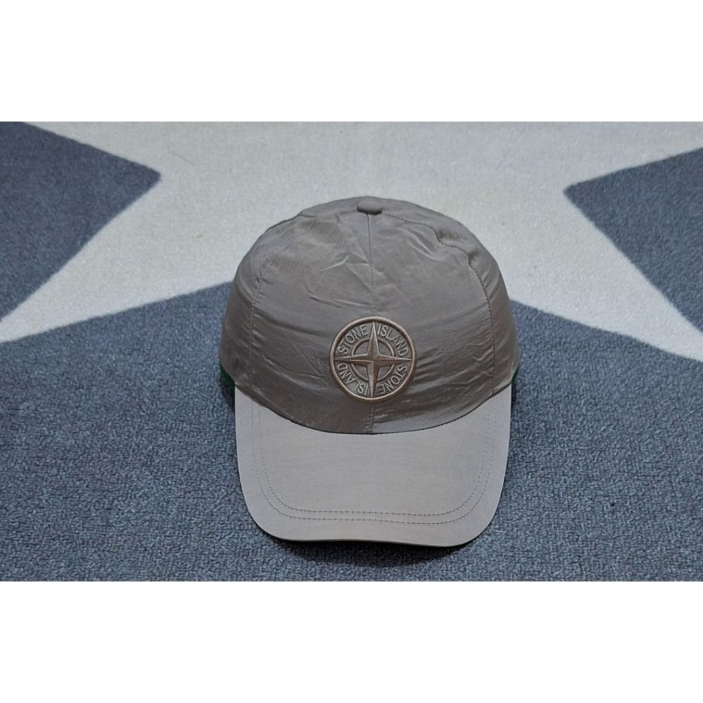 topi stone island nylon bekas preloved