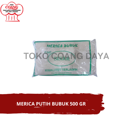 MERICA PUTIH BUBUK ASLI 500 GR / CAP SINAR