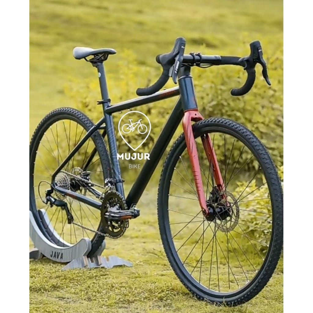sepeda gravel touring java sequoia NEW