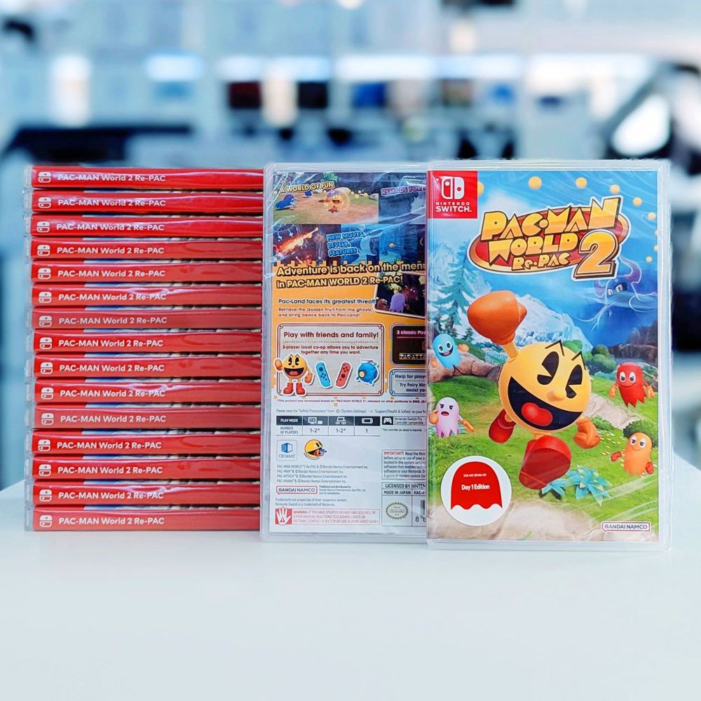 Switch Pac-Man World Re-Pac 2 PacMan RePac 2