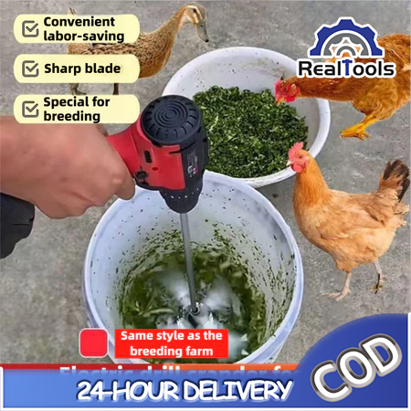 RealTools Mata Pisau Mesin Pencacah Potong Rumput PakanTernak Entok Ayam Mesin Cacah Rumput Pakan Te
