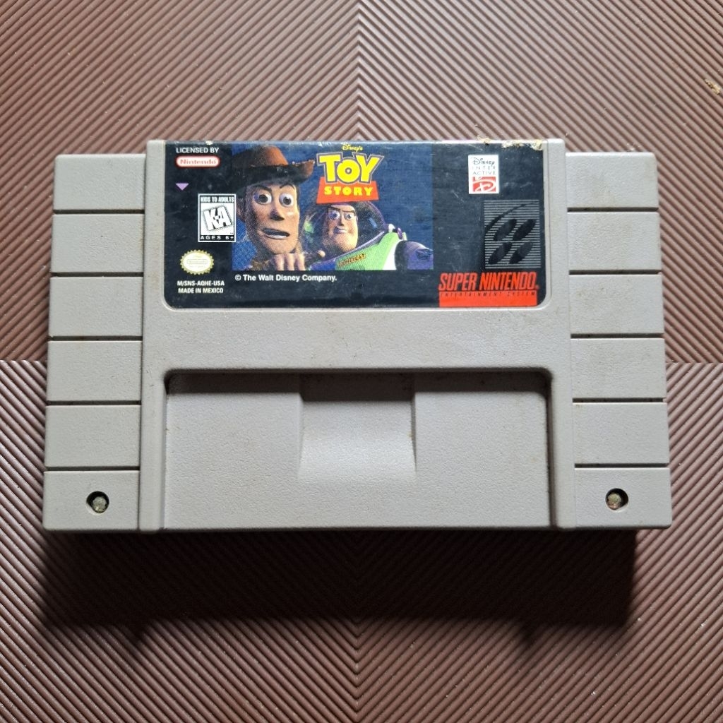 Kaset Nintendo SNES Toy Story Second