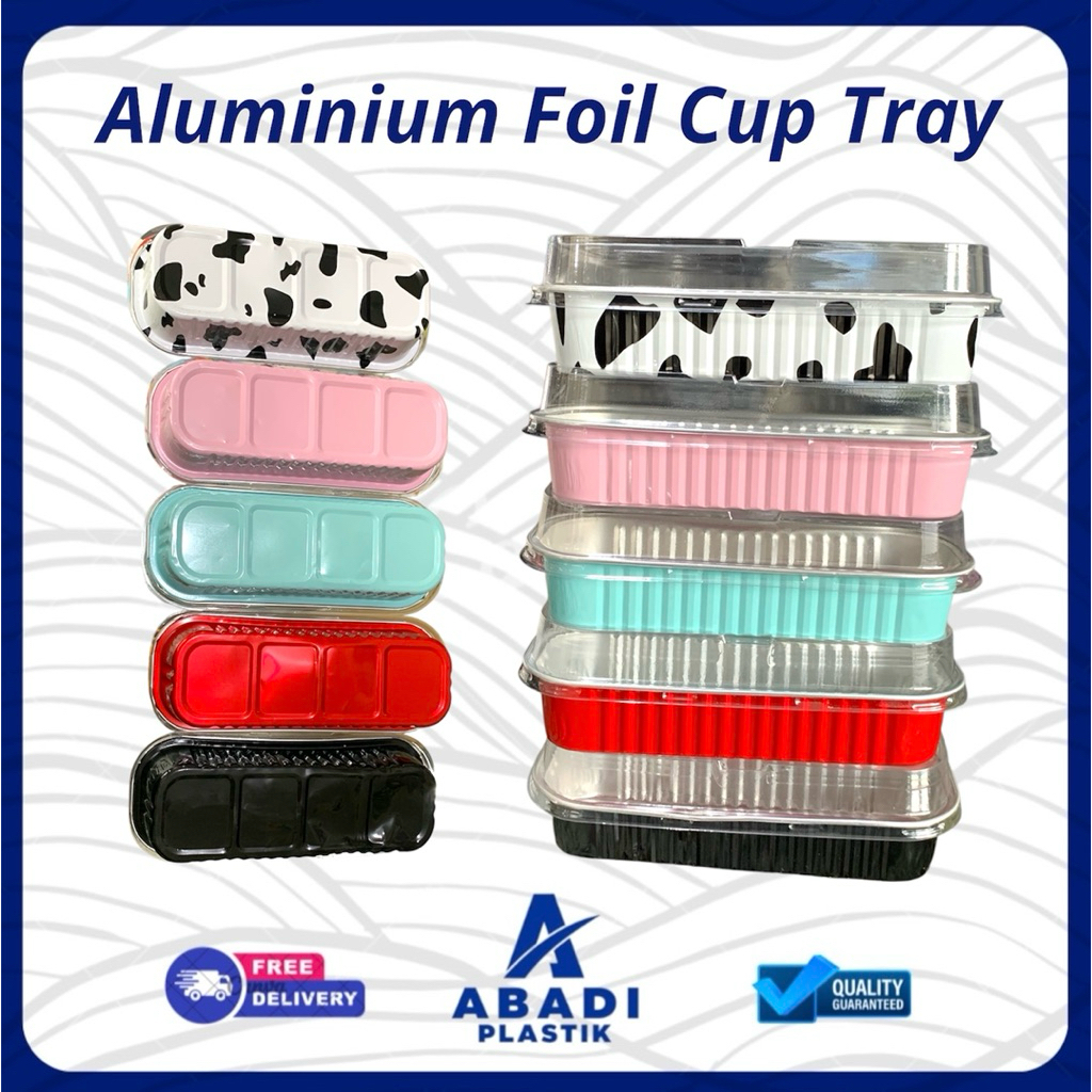 Alumunium Foil Cup Tray / Alumunium Foil Cup Tray Oval