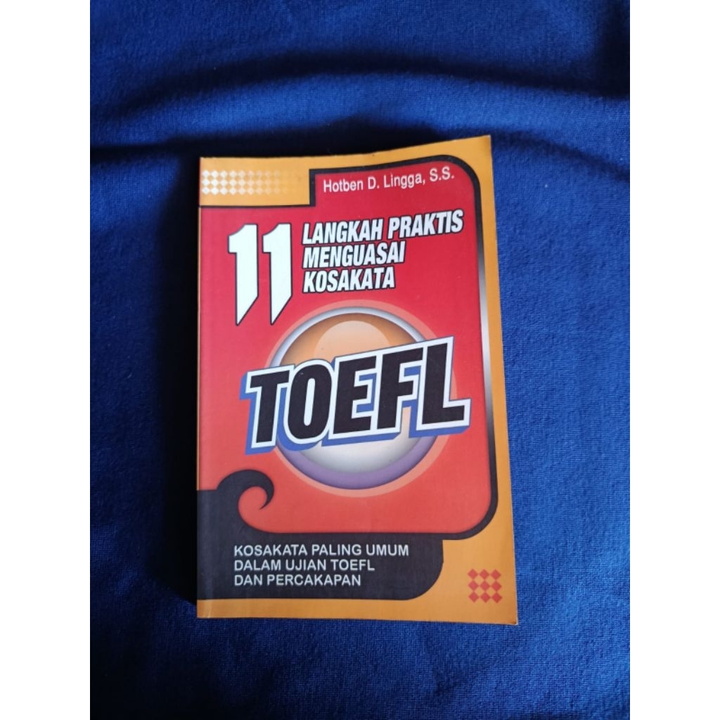 [PRELOVED] BUKU MURAH LANGKAH PRAKTIS MENGUASAI KOSAKATA TOEFL