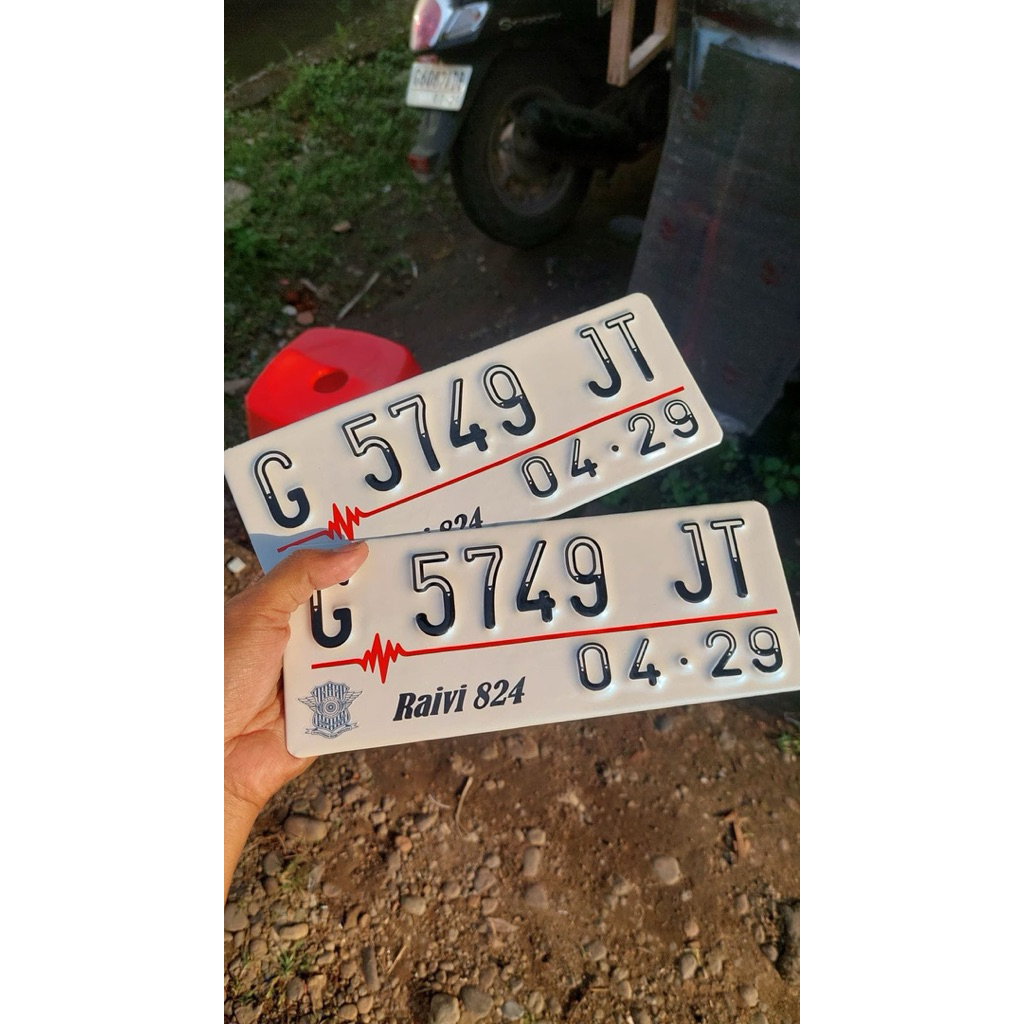 PLAT NOMOR MOTOR BAUT TANAM // PLAT NOMOR CUSTOM BAUT TANAM