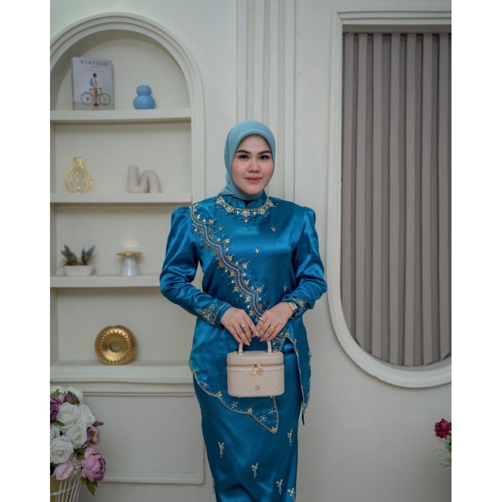 SET BAJU KURUNG MELAYU PAYET // KURUNG MELAYU KOMBINASI PAYET MANUAL // BAJU KURUNG