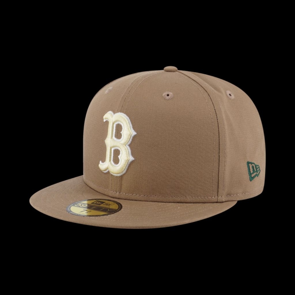 59FIFTY PACK LEMON TEA BOSTON RED SOX COOPERSTOWN KHAKI 59FIFTY CAP