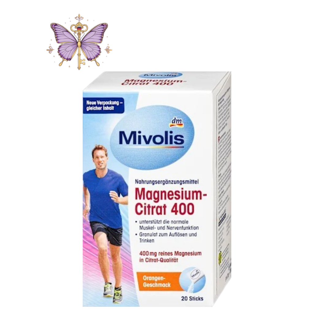 Mivolis Magnesium Citrat 400 | Mivolis Vitamin Magnesium Sitrat 400 | Mivolis Vitamin Otot Dan Saraf