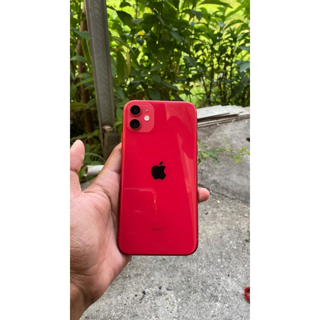 IPHONE 11 EX INTER 64 GB MULUUSS ORIGINAL ALL OPERATOR FULL SET (UNIT SECOND TERAWAT)