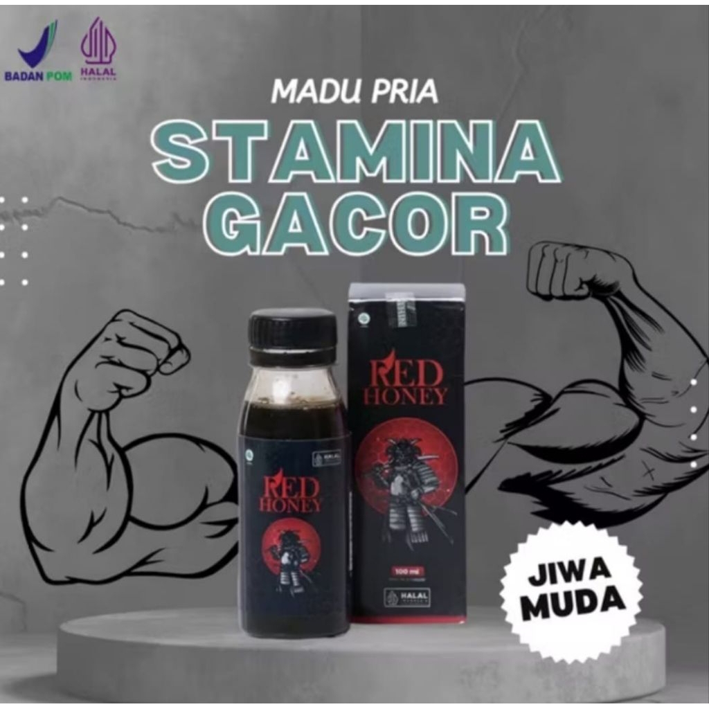 BPOM Madu Pria KUAT Suplemen Meningkatkan Energi Performa Stamina Paten