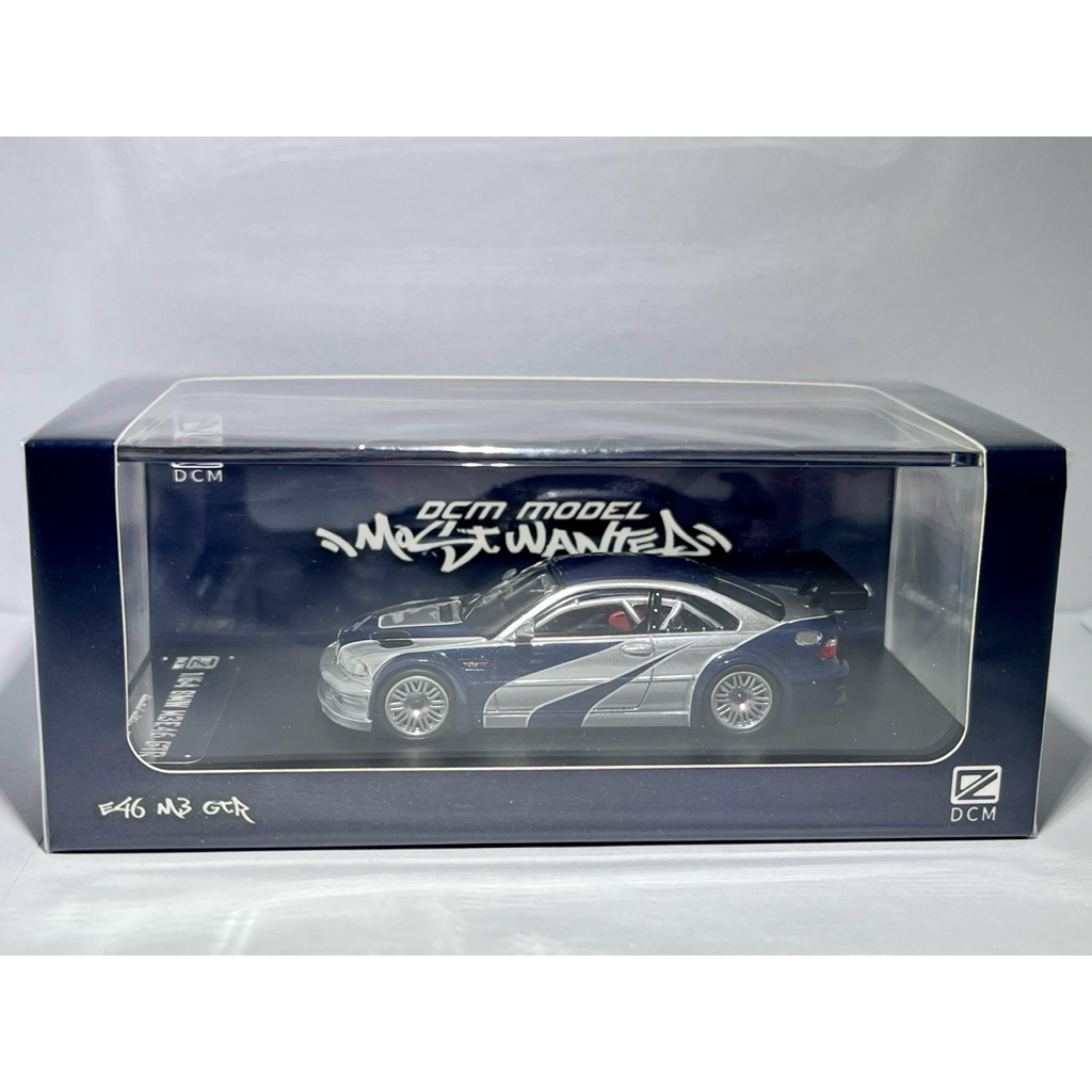 DCM MODEL BMW E46 M3 GTR MOST WANTED (SEALED)