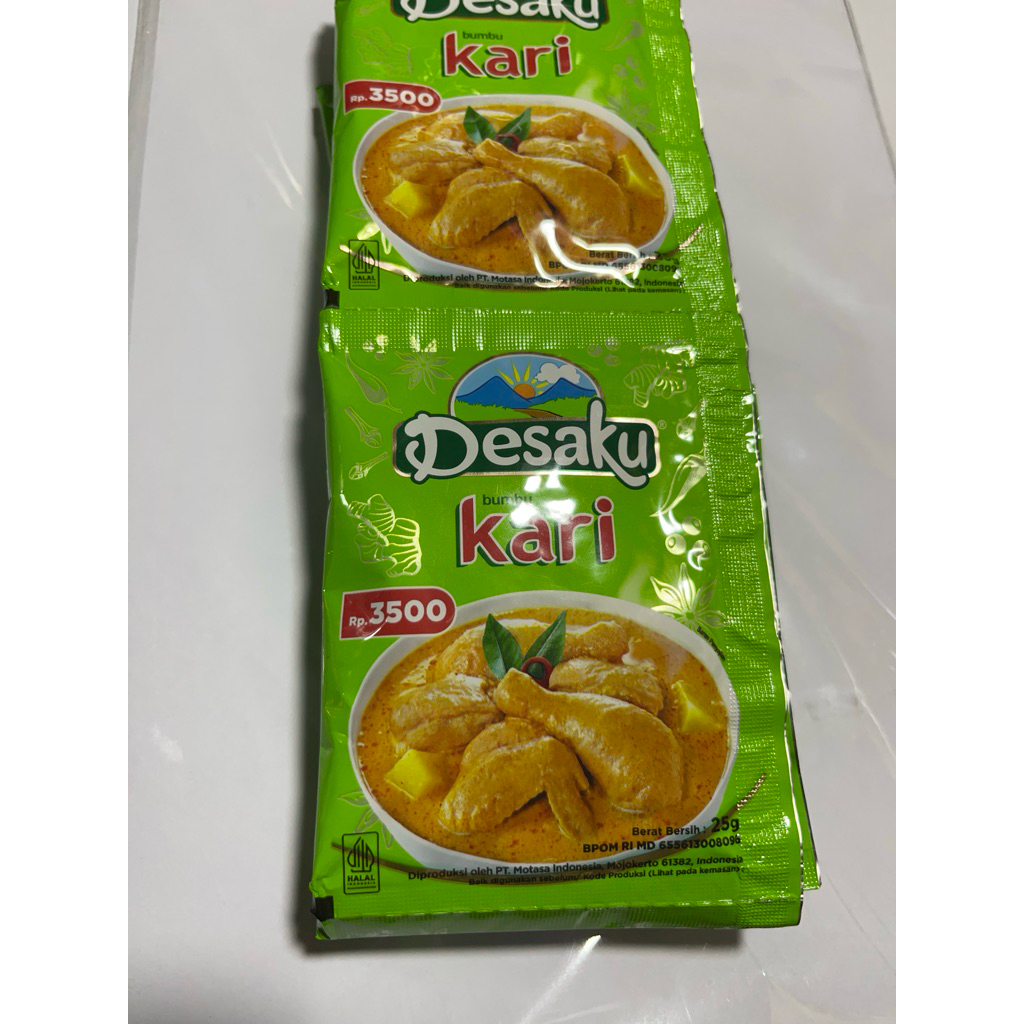 Bumbu kari ayam desaku