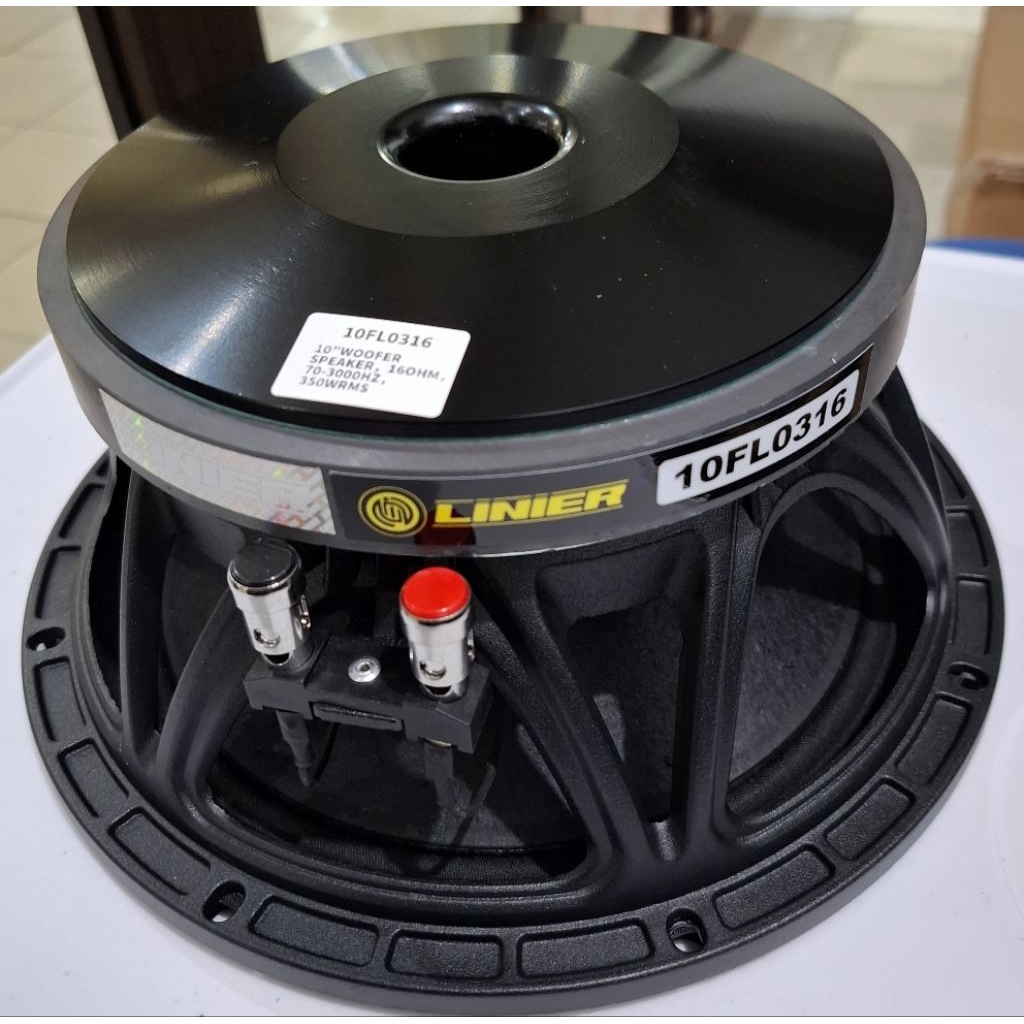 Speaker 10 inch LINIER 10FL0316 / 16 Ohm