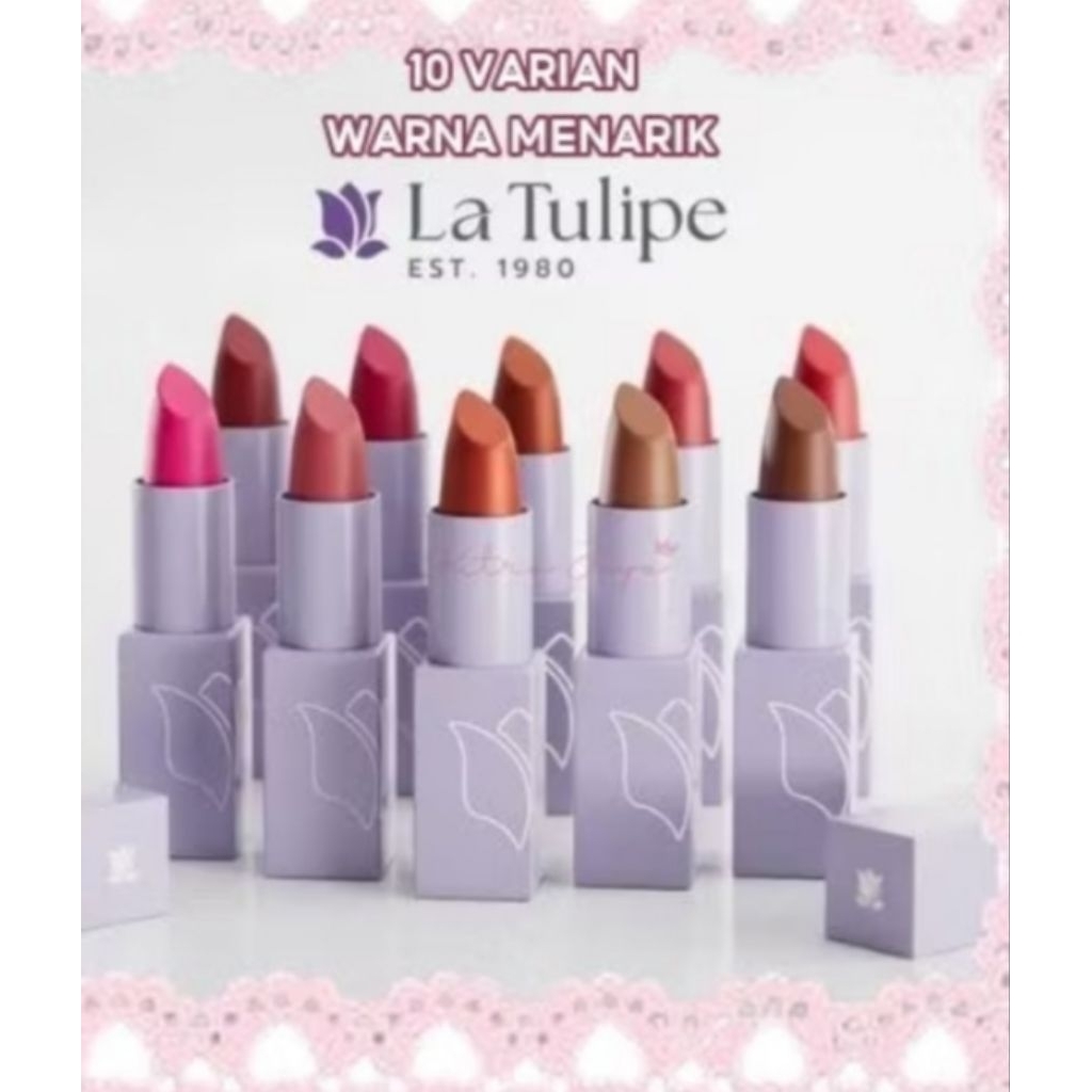 La tulipe true colour lipstik