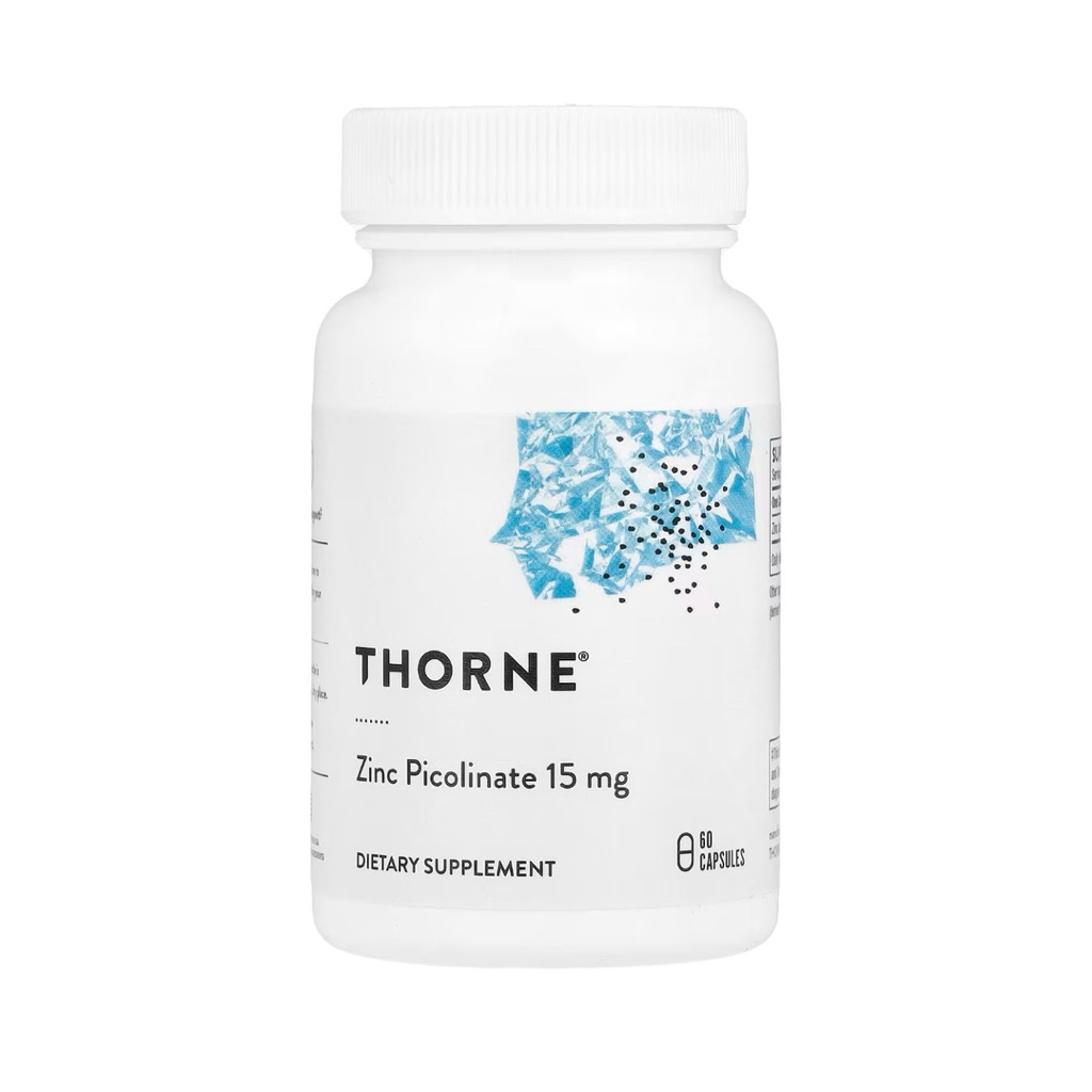THOR RESEARCH ZINC PICOLINATE 15 MG 60 CAPSULES