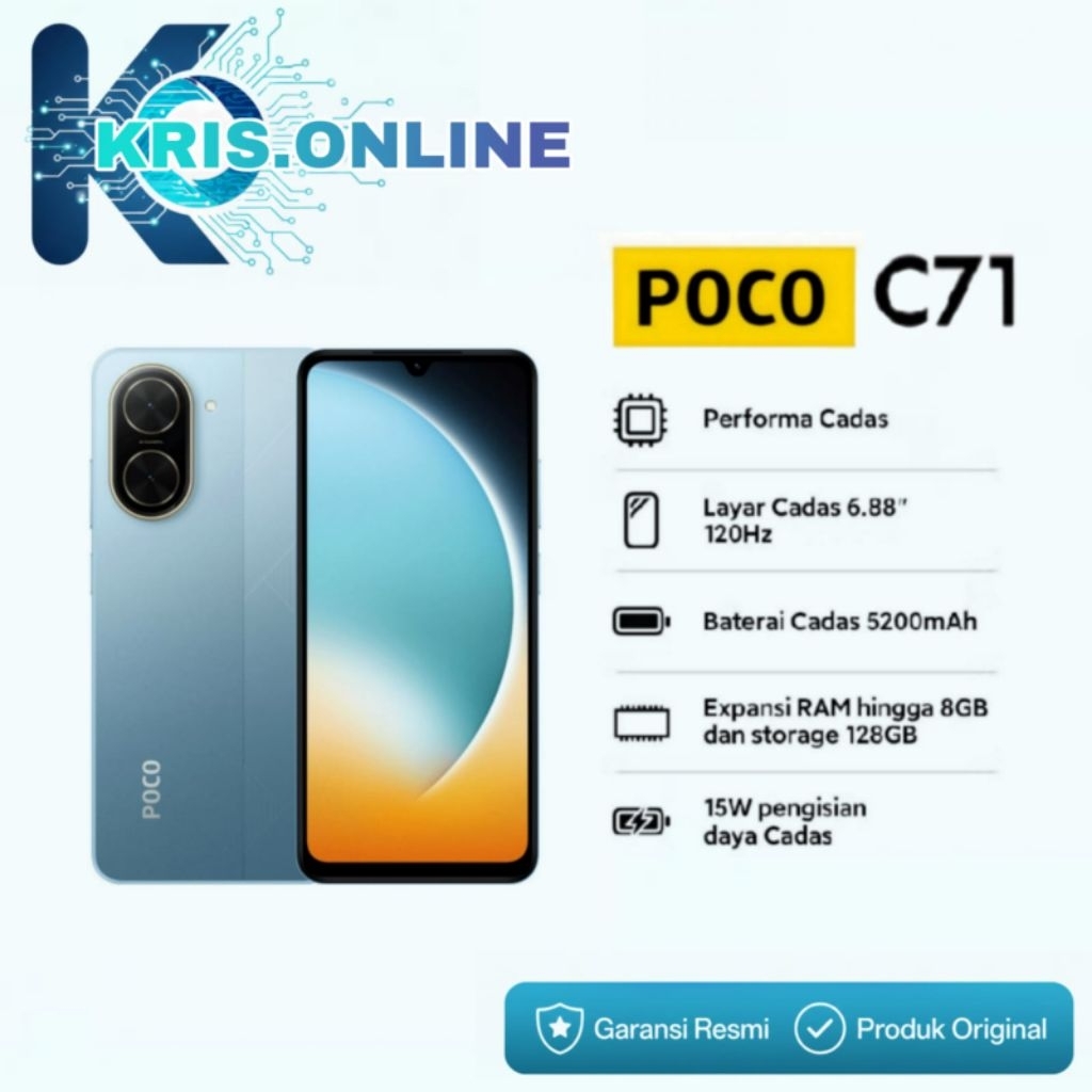 POCO C71 Ram 4/128