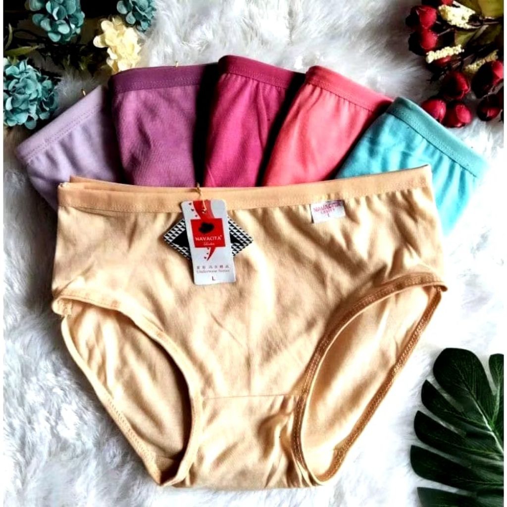 {6PCS} CD NAVACITA celana dalam wanita termurah
