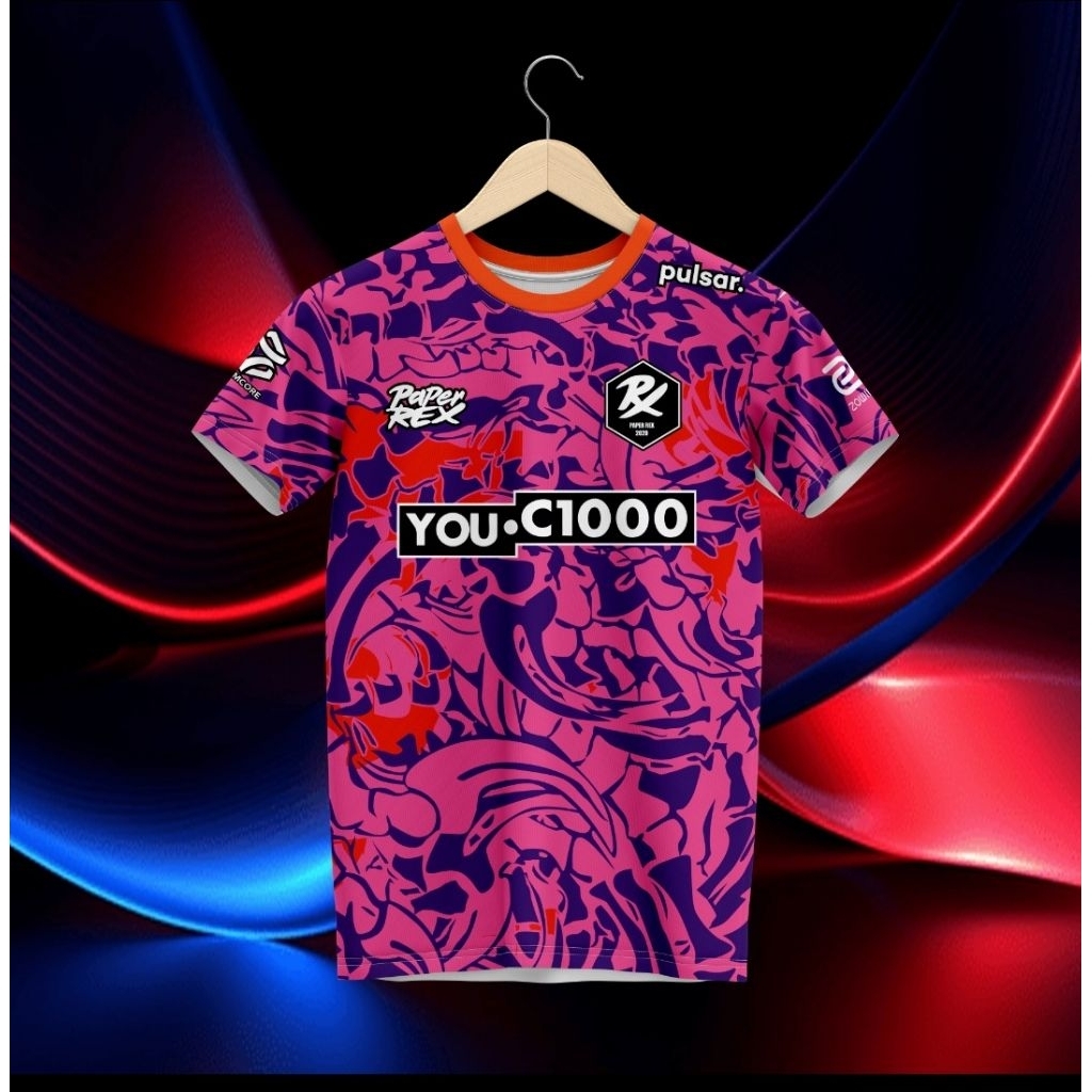 Jersey Paper rex 2025-2025 PRX terbaru (Free nickname&nomor)