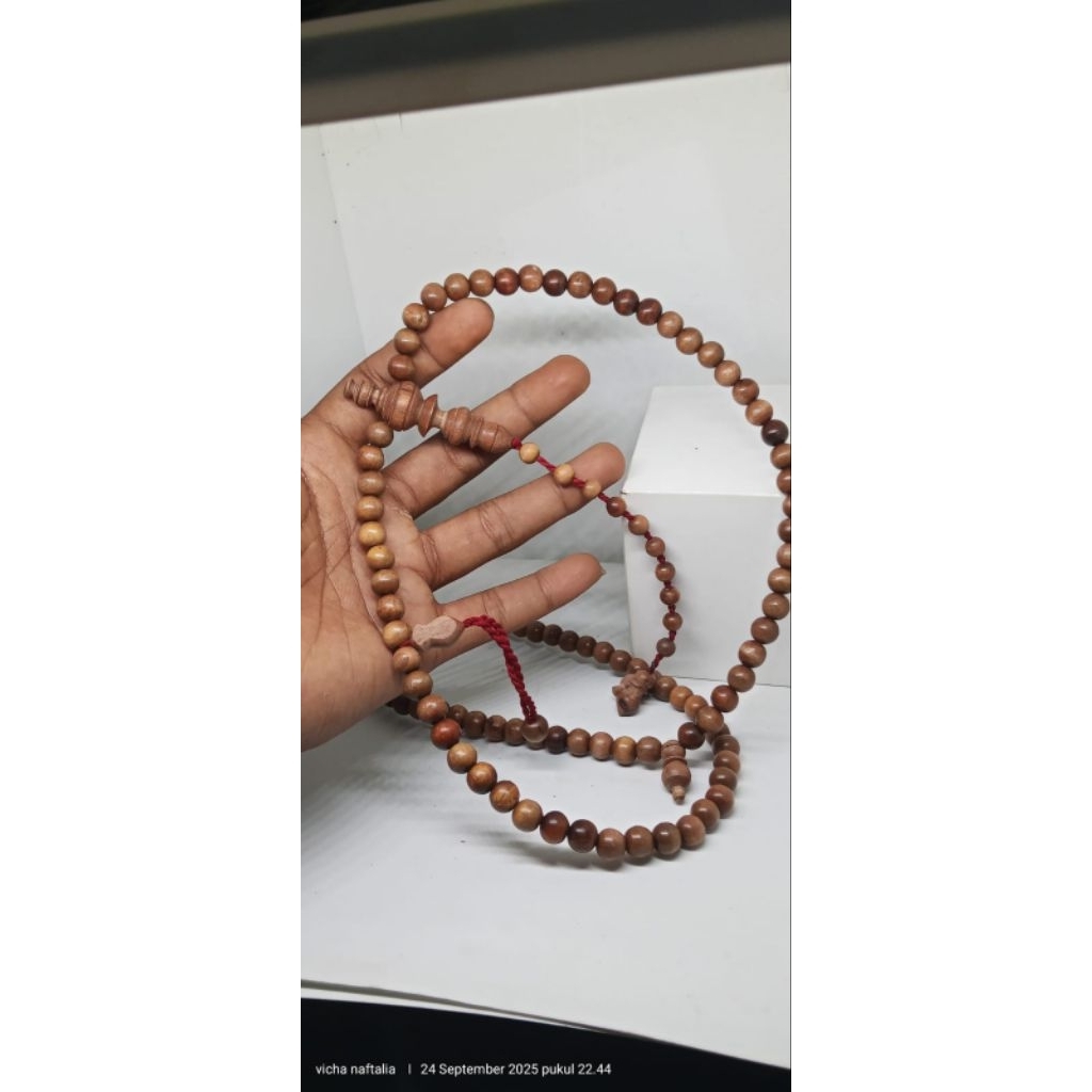 tasbih kayu stigi Wulung mati ngurak 8mm