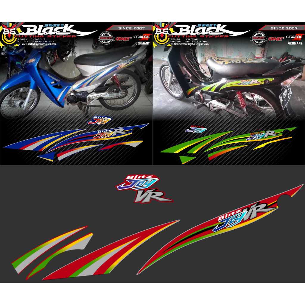 STRIPING BLITZ JOY R & VR CUSTOM SUPER GLOSSY