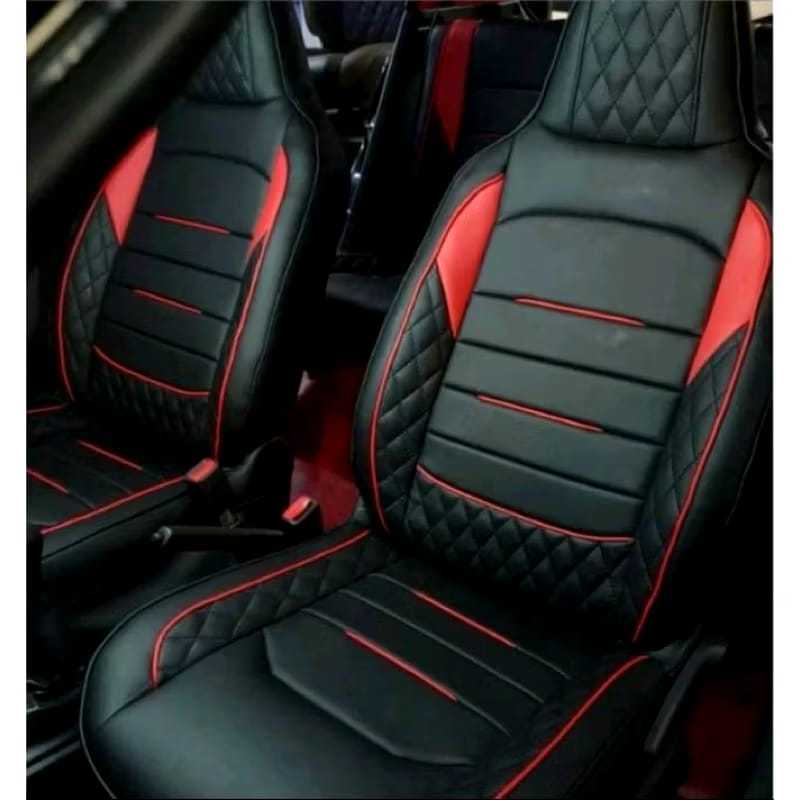 Sarung Jok Mobil Ayla/Agya Full seat Bahan Sintetis Asli Untuk Semua Tipe Dan Tahun Bisa Custom