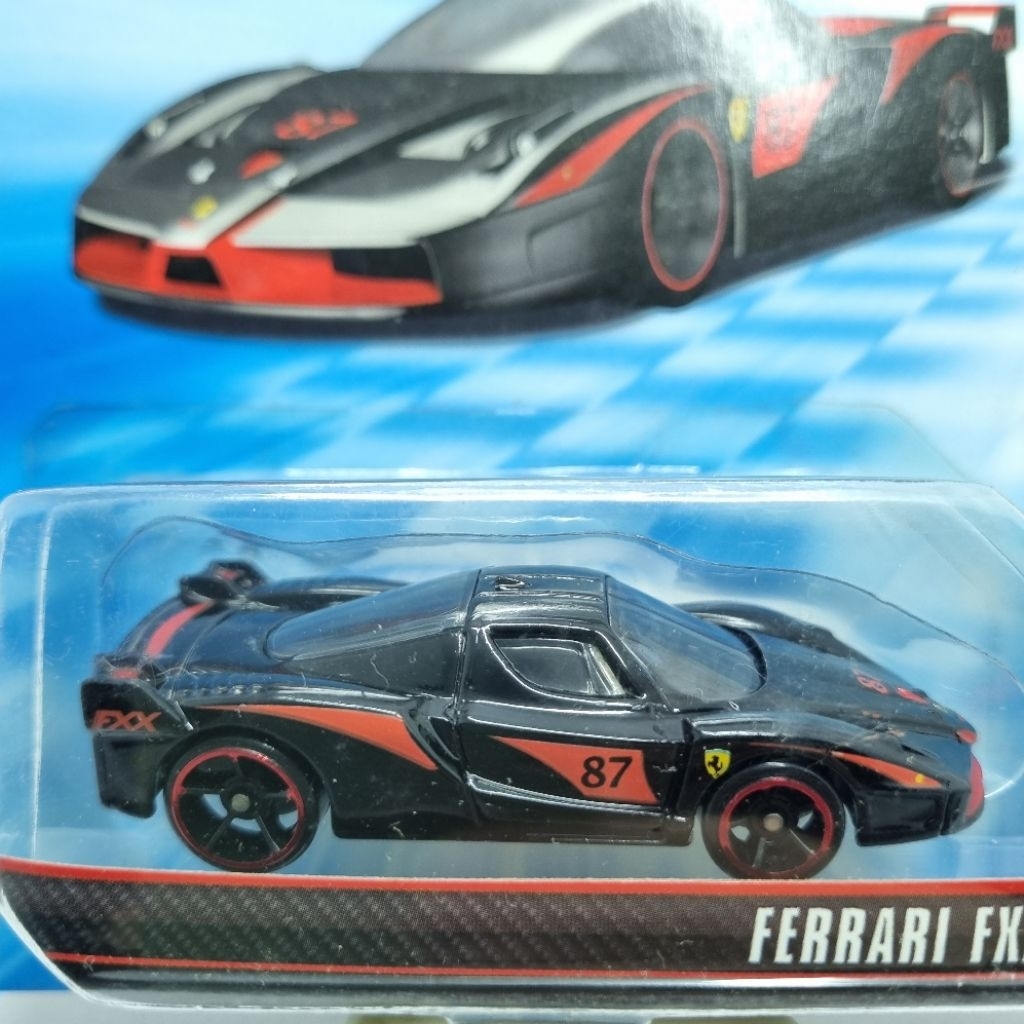 Diecast Mobil Hotwheels 1:64 Speed Machines FERRARI FXX Hitam black