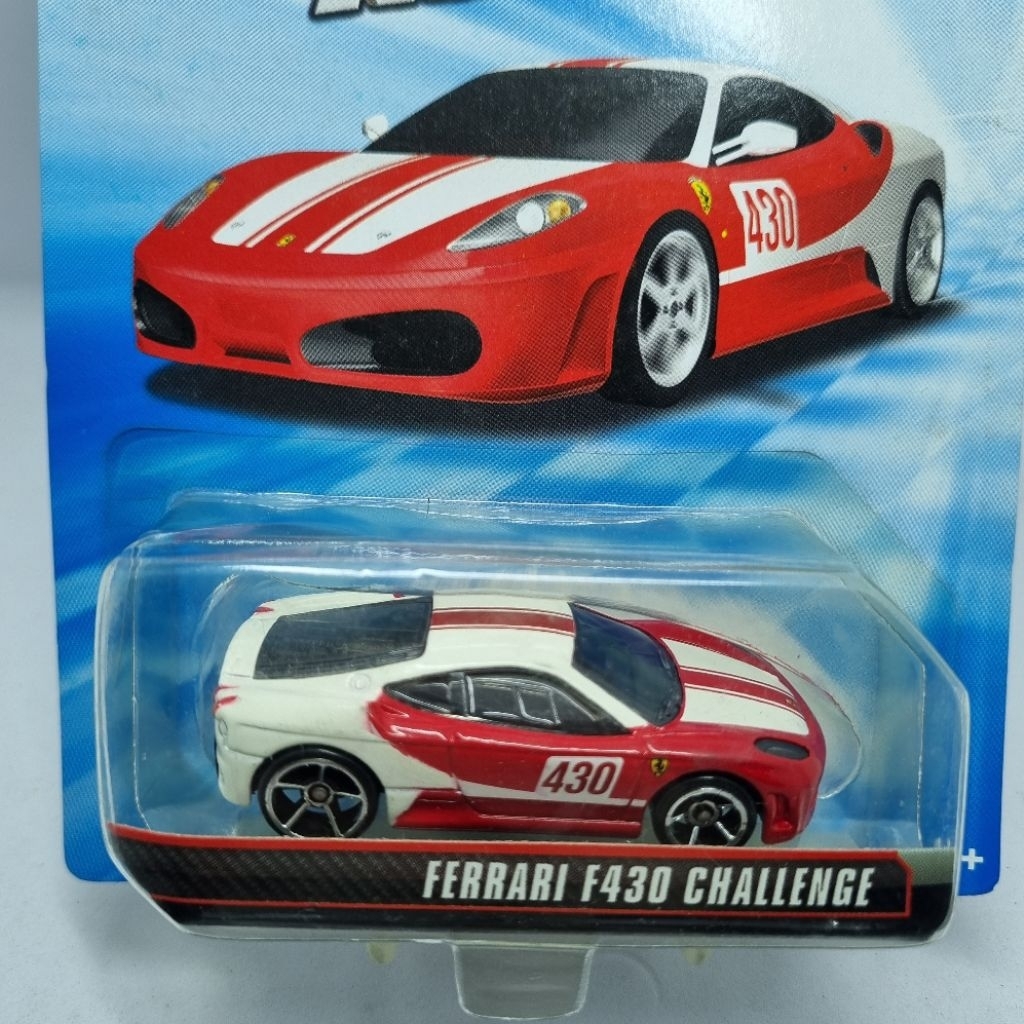 Diecast Mobil Hotwheels 1:64 Speed Machines FERRARI F430 CHALLENGE