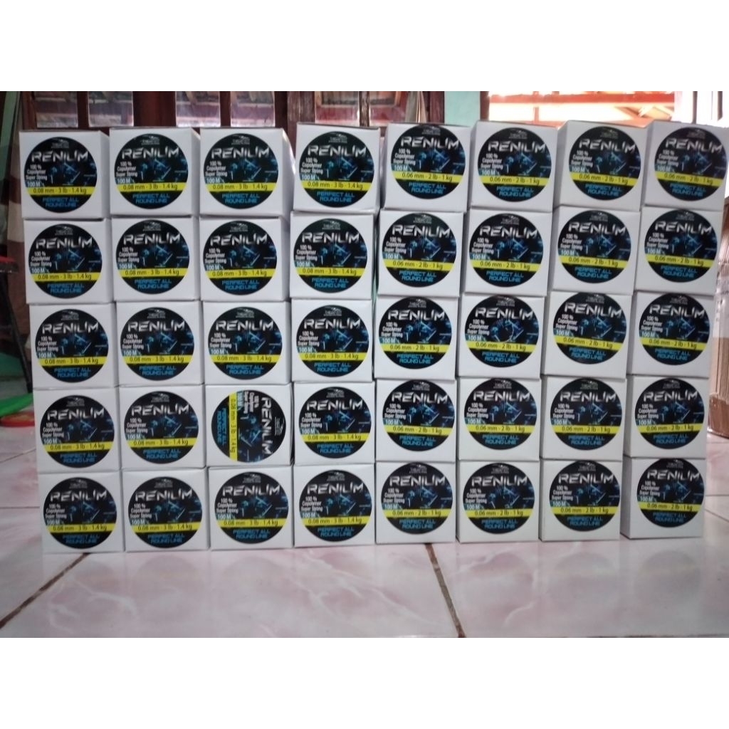 SENAR RENIUM CIPRO 0.06 0.08 0.10 100 METER SENAR MICROFISHING WADERAN