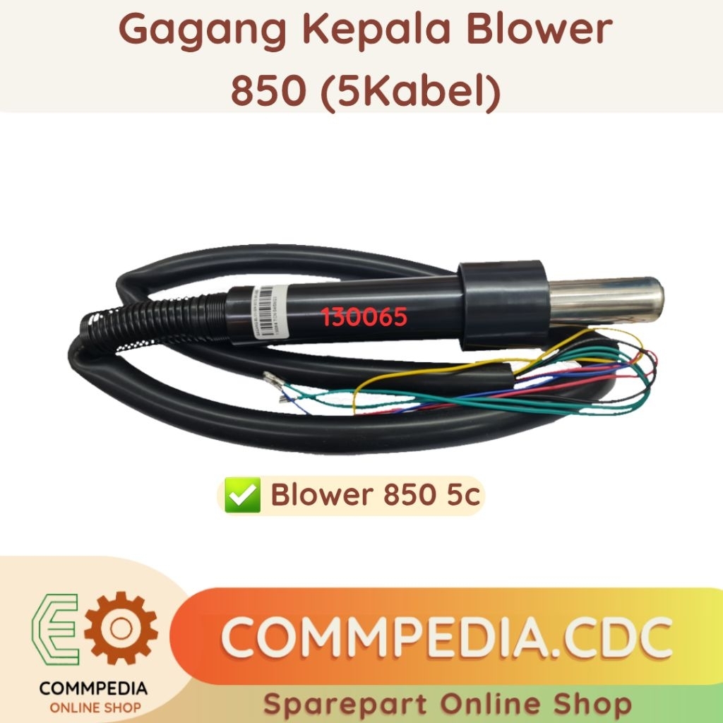 Gagang Solder Uap/Blower 850 5 kabel