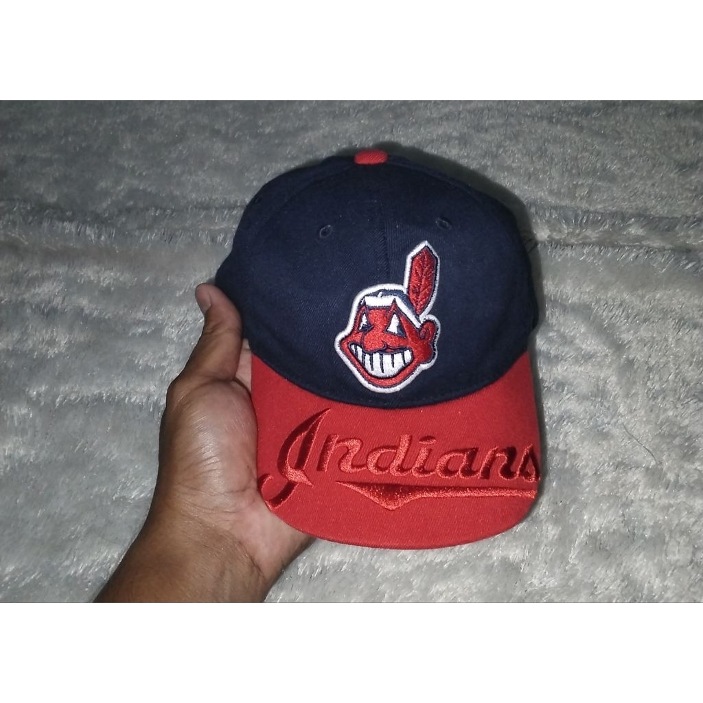 Topi MLB Indian Anak 2 - 3 tahun Second