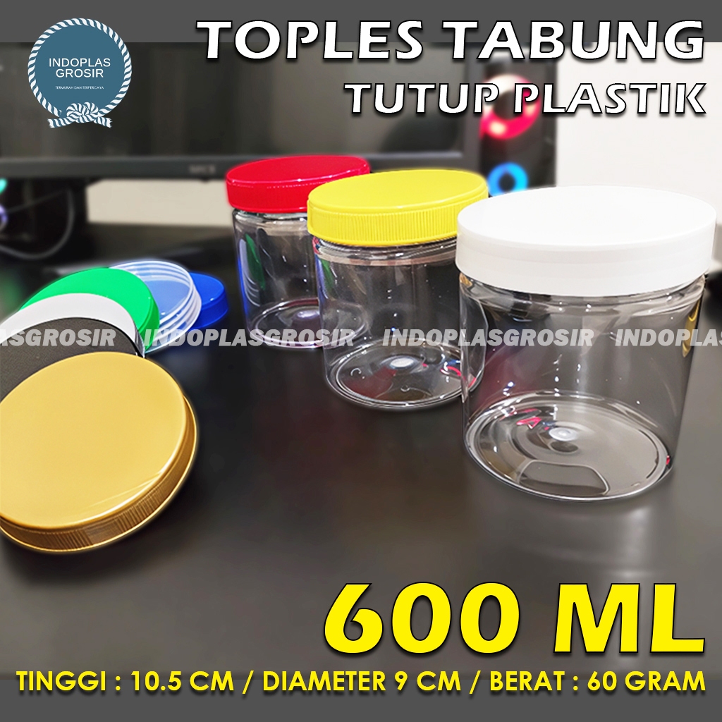 TOPLES 600ML / TOPLES PLASTIK 600ML / TOPLES TABUNG 600ML PREMIUM