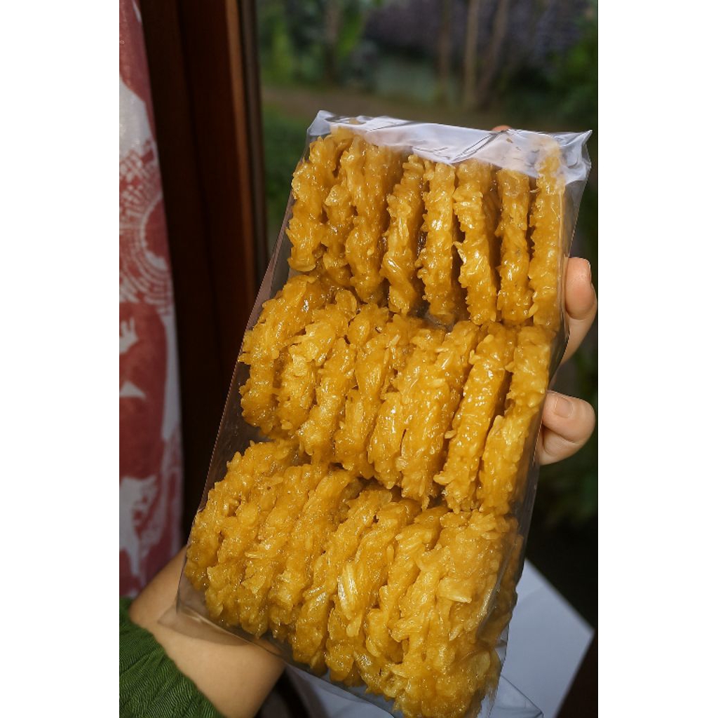 Rengginang Manis Gula merah asli ukuran besar